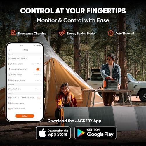 Jackery Explorer 1000 V2 (2024 New) 1500W Continuous/3000W Peak Portable Power Stations  Outdoor Activity