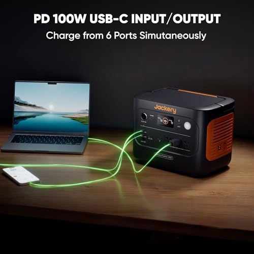 Jackery Explorer 1000 V2 (2024 New) 1500W Continuous/3000W Peak Portable Power Stations  Outdoor Activity