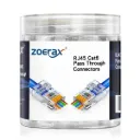 ZOERAX 100‑Pack RJ45 Cat6 Connectors