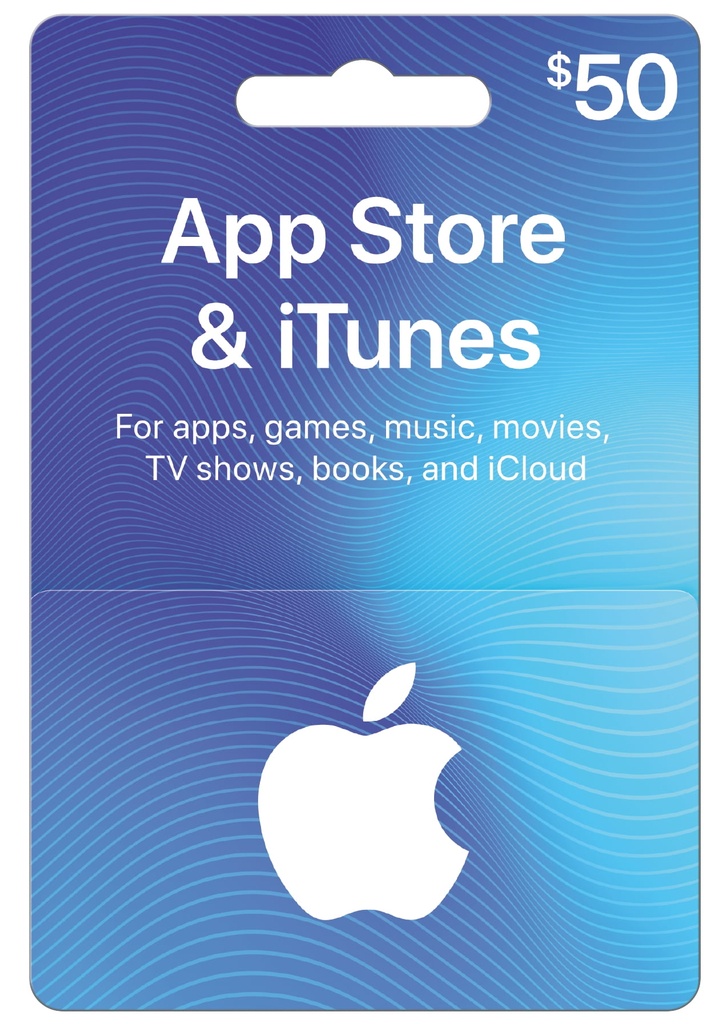 [GC-APPLE-50] Apple Gift Card $50