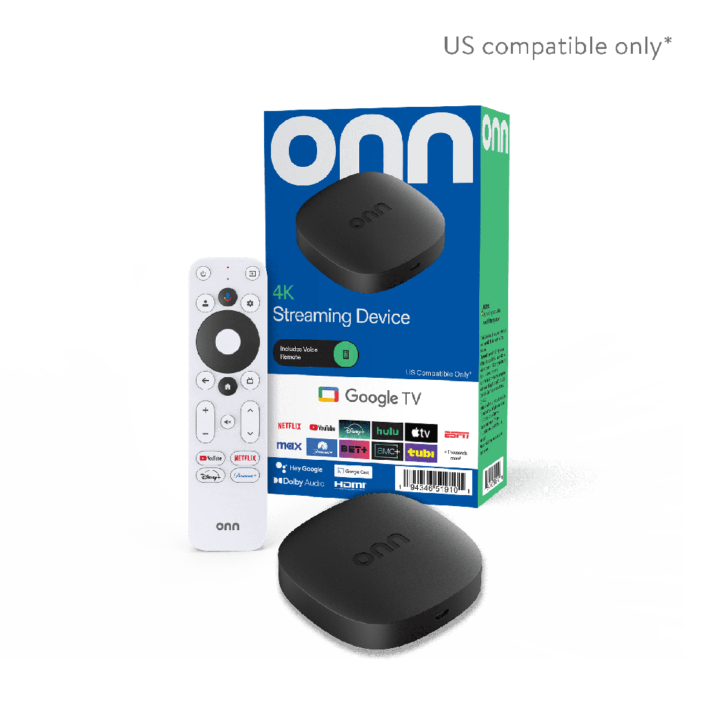 ONN Google TV 4K Streaming Box
