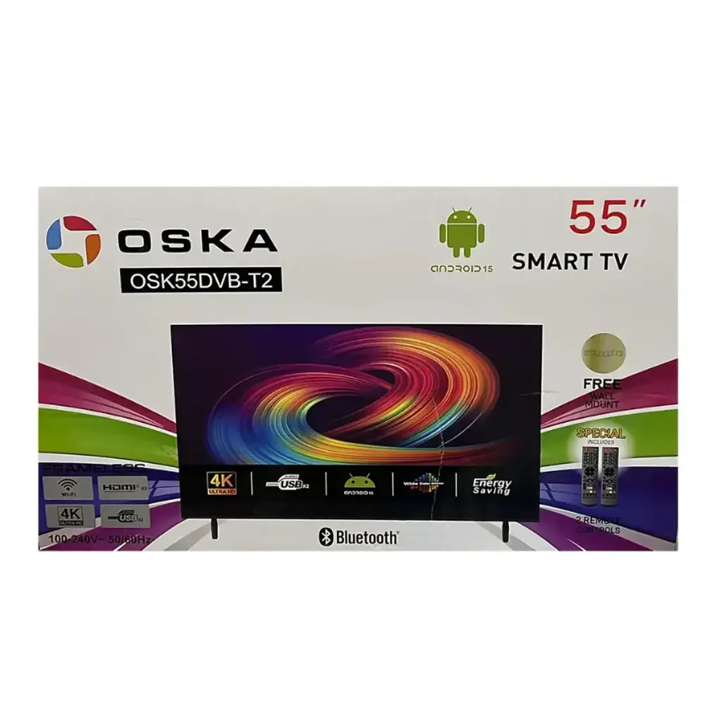 OSKA 55' SMART ANDROID TV