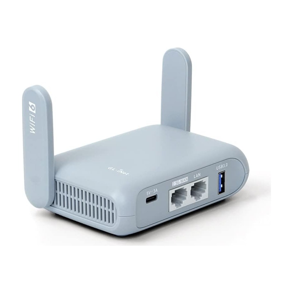 GL.iNet GL-MT3000 (Beryl AX) Small Portable Wifi 6 Router