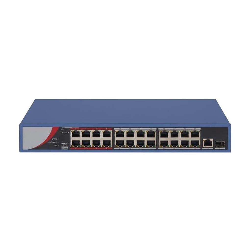 Hikvision 24 Port Gigabit Unmanaged PoE Switch
