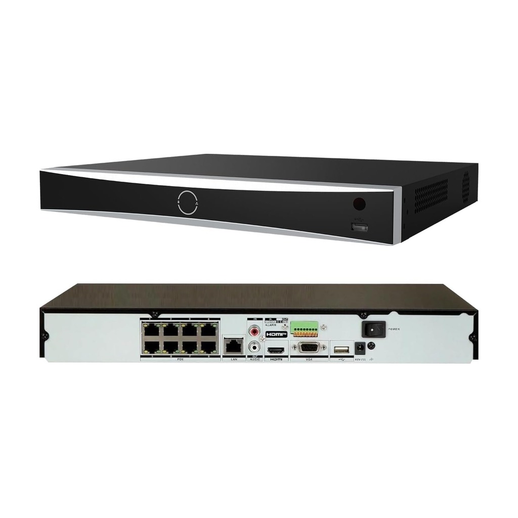 Hikvision 8-ch 1U 8 PoE 4K NVR(HIKVISION NVR 8CH)
