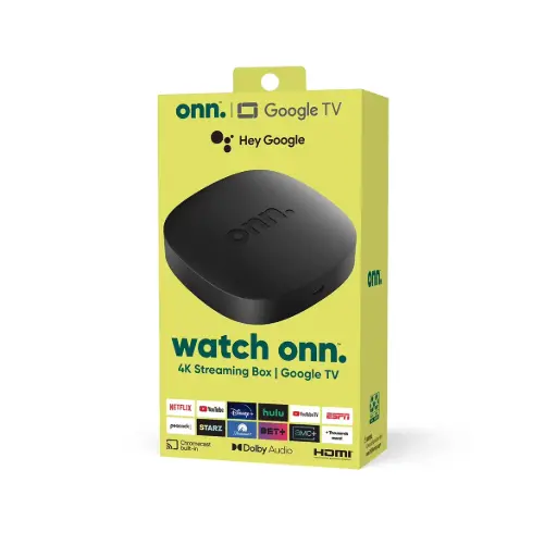 Onn 4K Google TV device